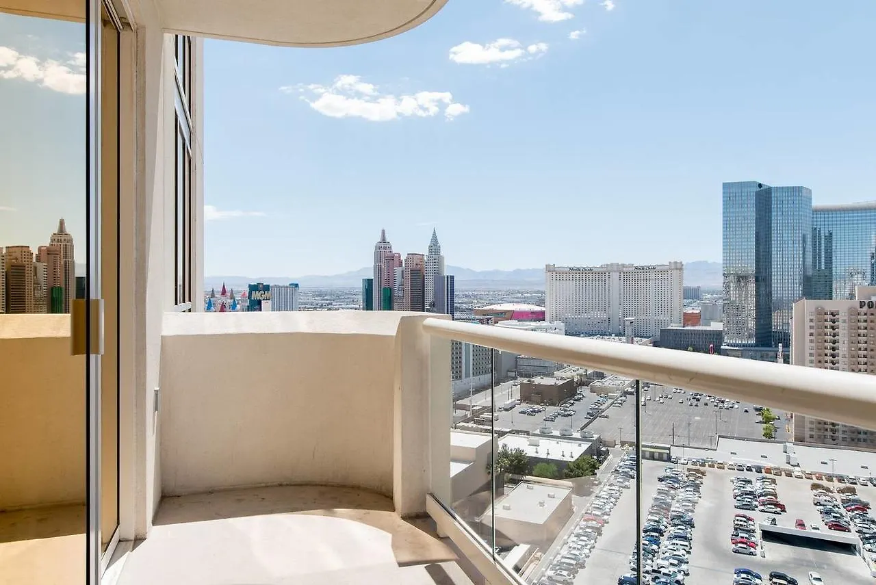 Апарт-отель True 1Br Balcony Suite With Strip View At Mgm Signature Лас-Вегас